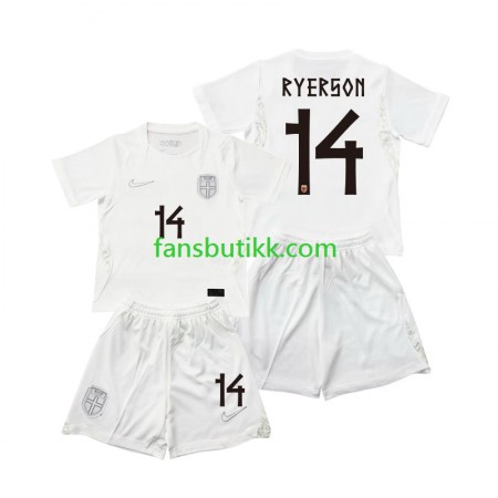 Fotballdrakt Norge Julian Ryerson 14 Barn Tredjetrøye World Cup 2026 Kortermet